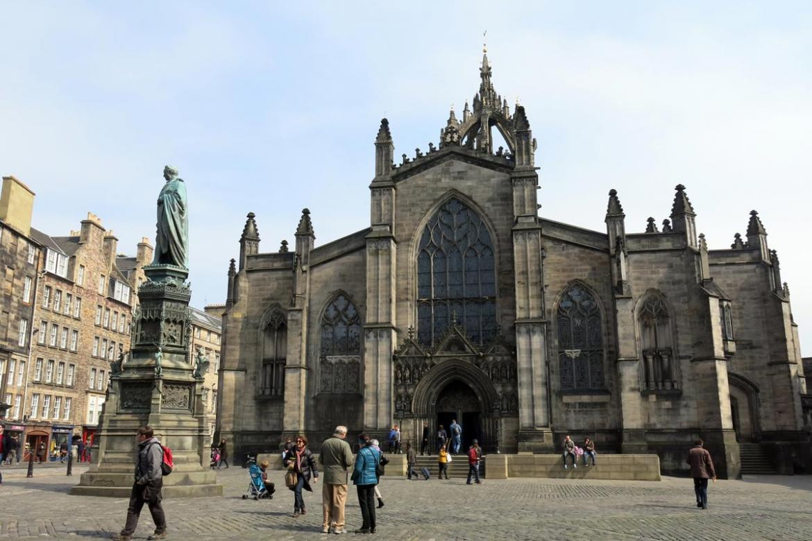 Catedral St Giles de Escocia. Foto: EFE