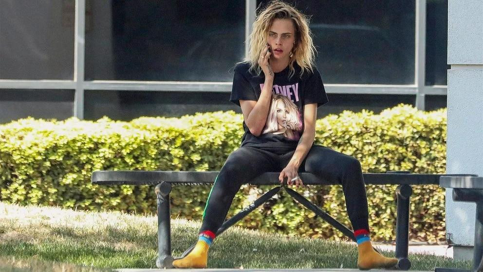 El estado actual de Cara Delevingne. Foto: Backgrid/The Grosby Group.