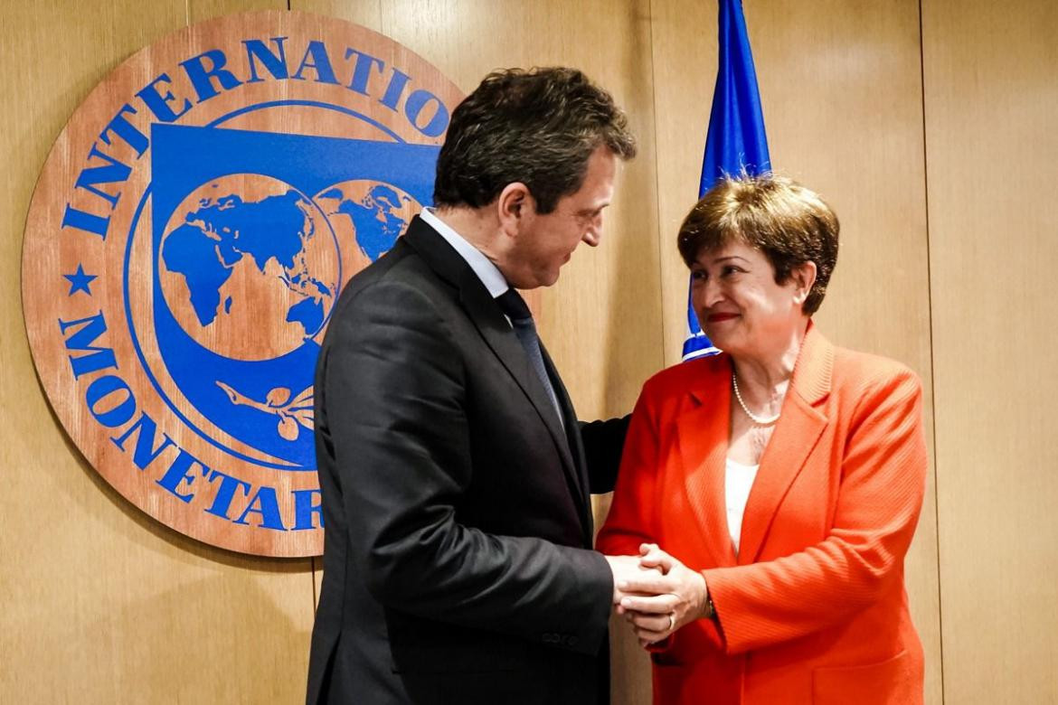 Massa y Georgieva, Foto Ministerio de Economía