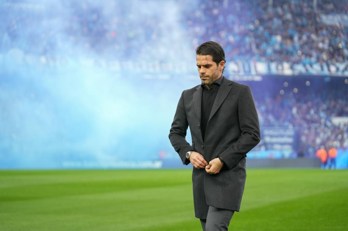 Fernando Gago y una nueva polémica en Racing. Foto: NA.