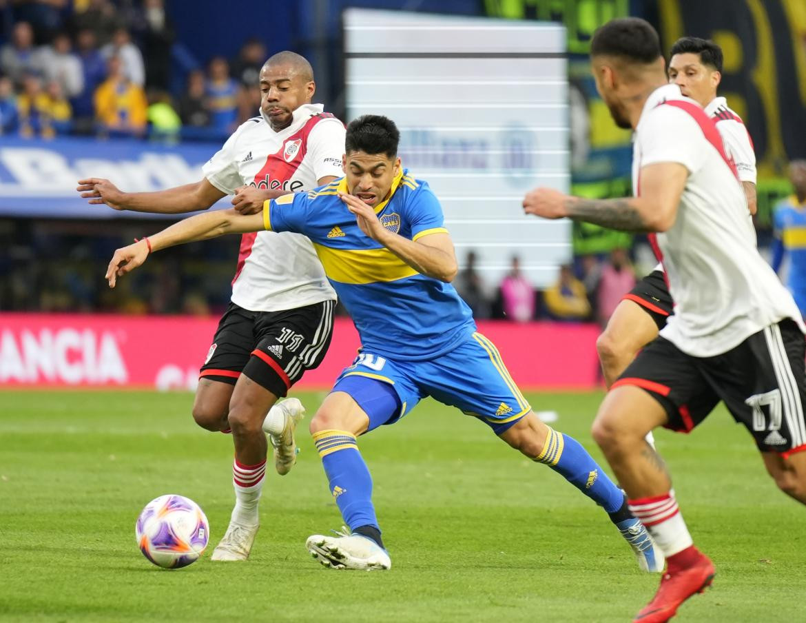 Superclásico, Boca vs River. Foto: NA