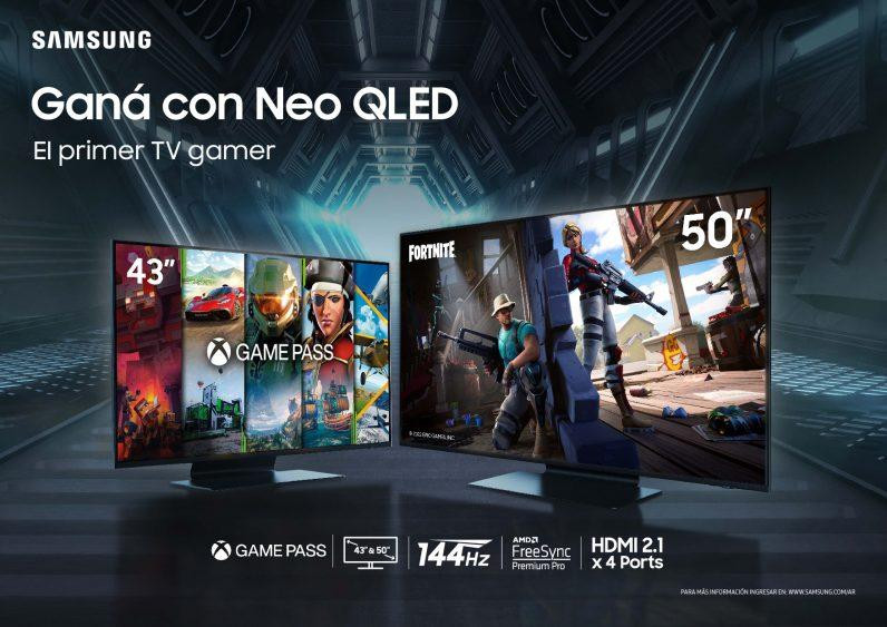 Gaming TV de Samsung. Foto: Samsung