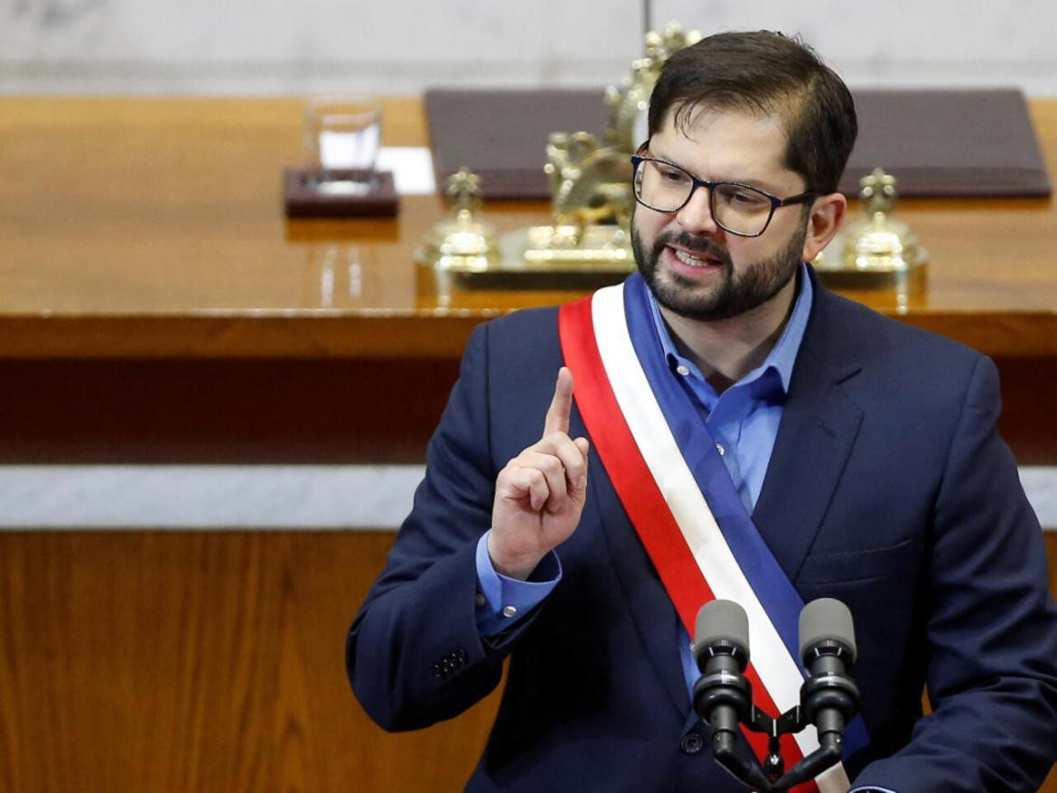 Gabriel Boric, presidente de Chile. Foto: REUTERS