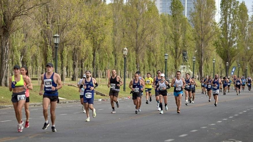 Maratón 42K Buenos Aires. Foto: Télam