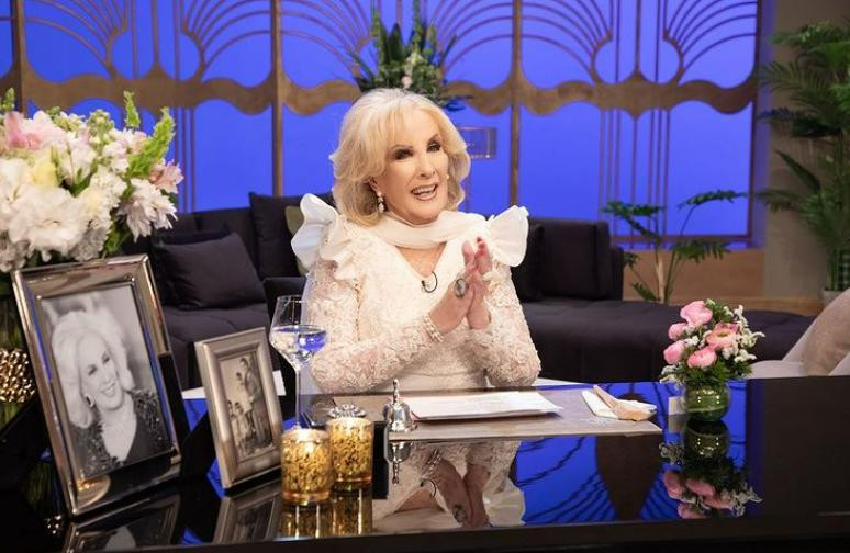 Volvió Mirtha Legrand. Foto: eltrece