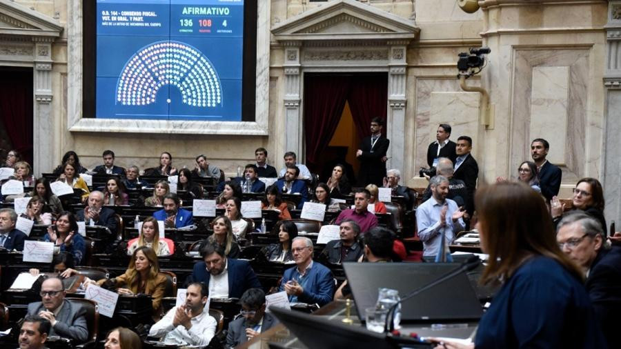 Cámara de Diputados. Foto: Telam.