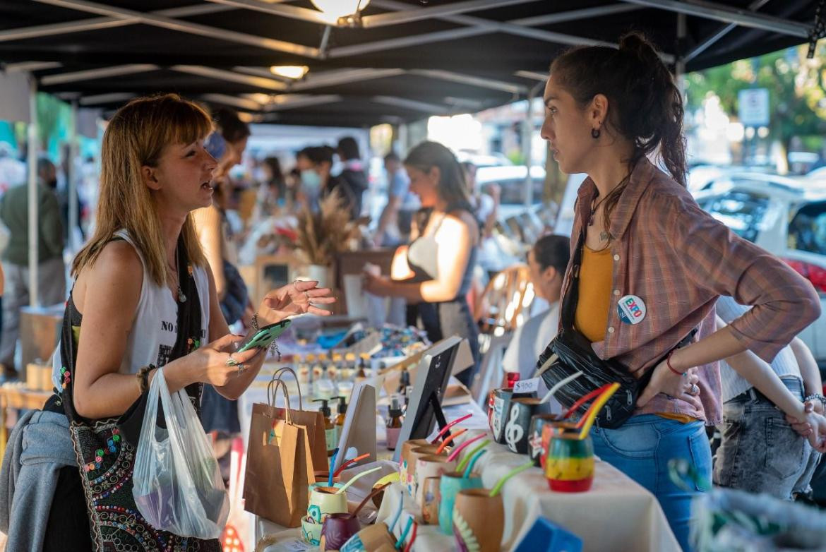 Emprendedores en San Isidro. 