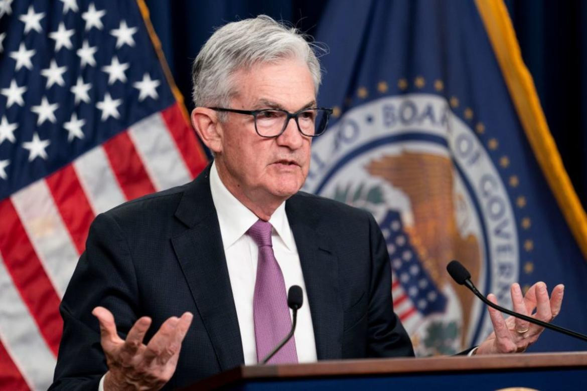 Jerome Powell, autoridad de la Reserva Federal. Foto: REUTERS