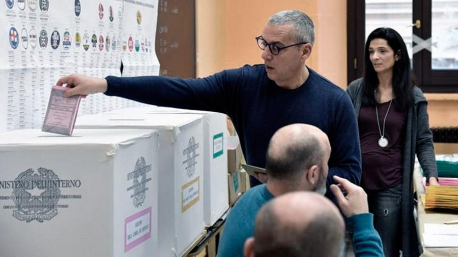 Elecciones de Italia en territorio argentino. Foto: Telam.