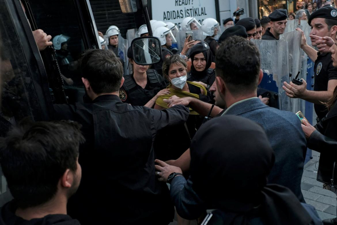 Las protestas en Irán. Foto: Reuters.