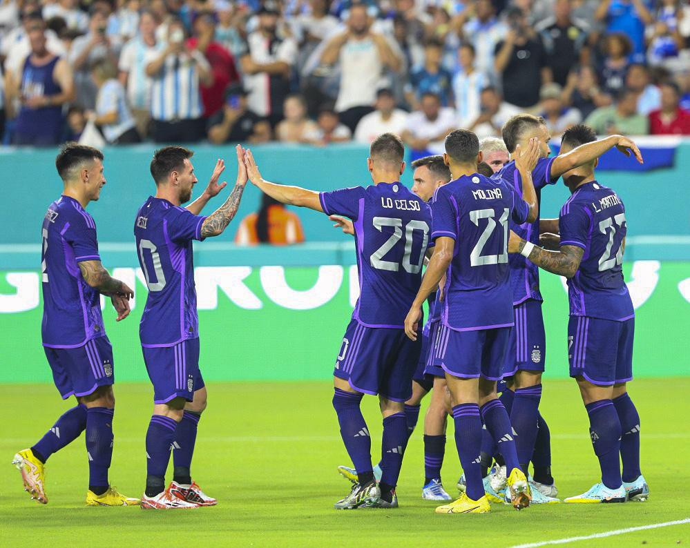 Selección Argentina vs Honduras. Foto: NA