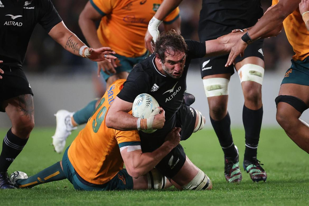 Rugby Championship, All Blacks vs. Australia. Foto: EFE.