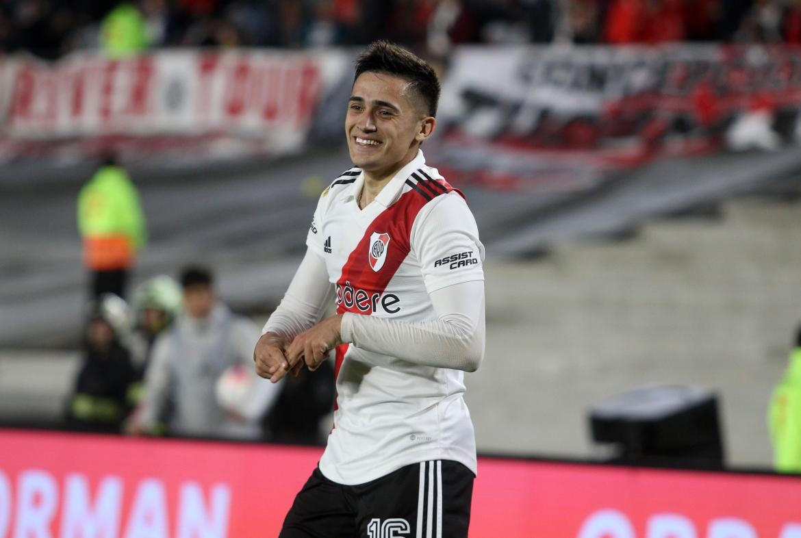 Pablo Solari, uno de los goleadores de River. Foto: NA.