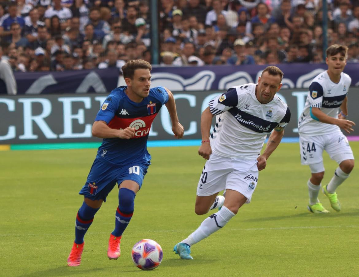 Gimnasia vs. Tigre, foto Twitter @catigreoficial