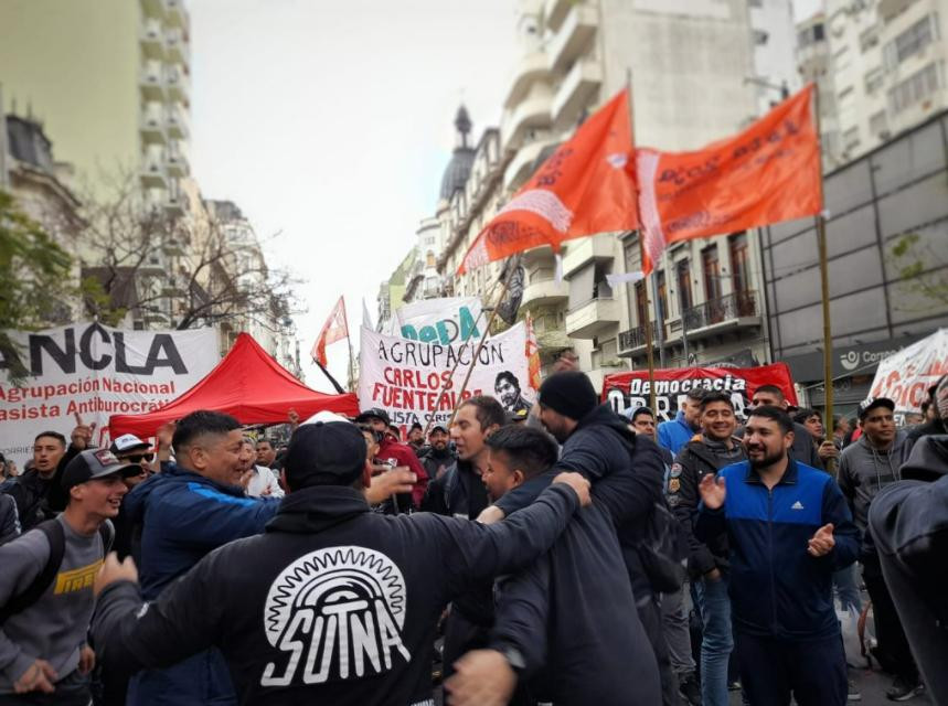 Protesta. Foto: NA.