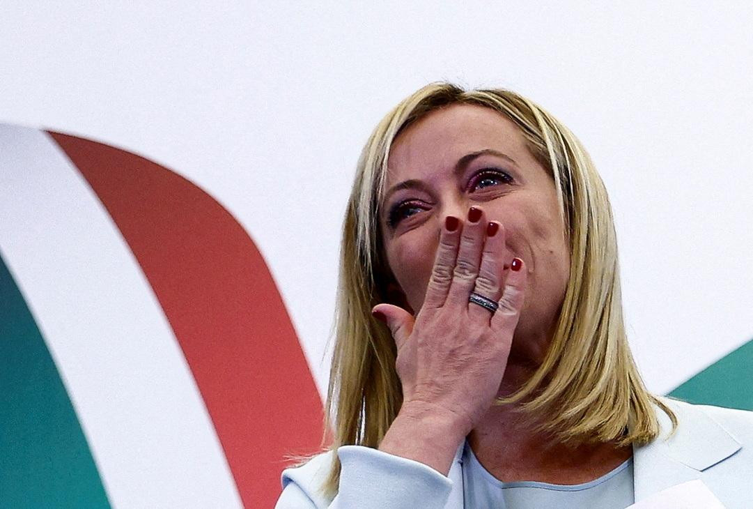 Giorgia Meloni. Foto: Reuters.