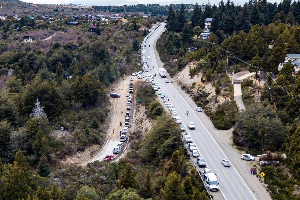 La marcha que preparan los vecinos de Villa Mascardi. Foto: Apoyo a vecinos de Mascardi - Defensa del PN Nahuel Huapi.