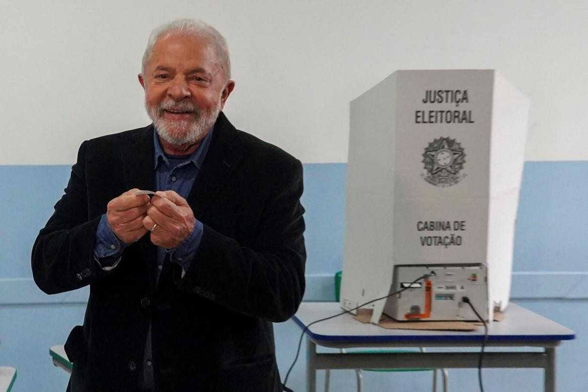 Elecciones en Brasil, voto de Lula, foto Reuters