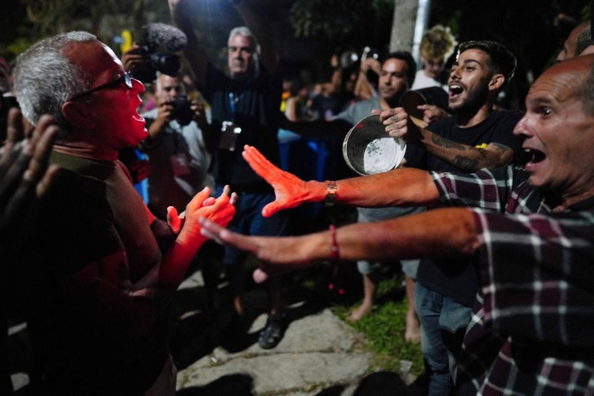 Protestas en Cuba. Foto: Reuters.