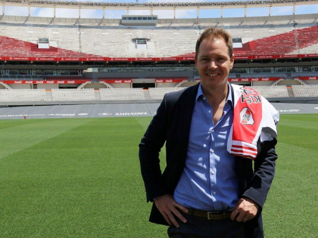 Jorge Brito, el presidente de River. Foto: NA.