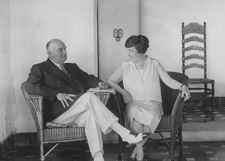 Marcelo T. de Alvear y Regina Pacini en 1927. Foto: Archivo General de la Nación