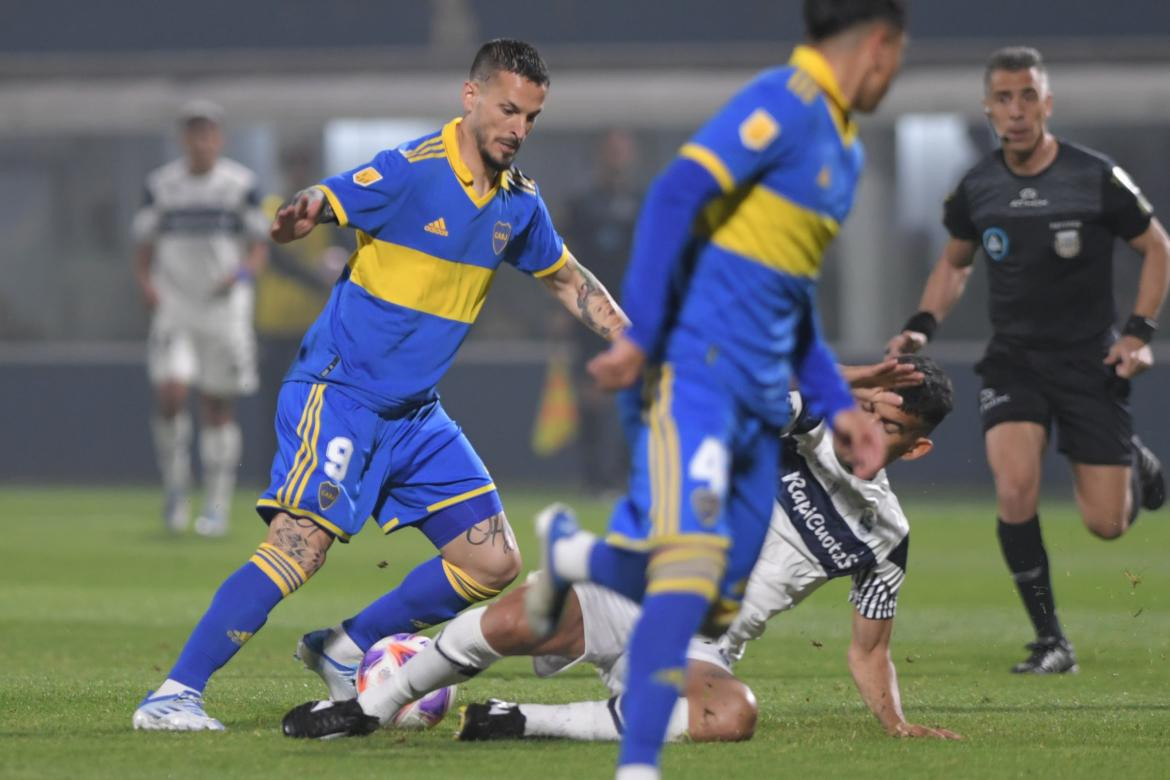 Liga Profesional de Fútbol, Gimnasia vs. Boca. Foto: Telam.