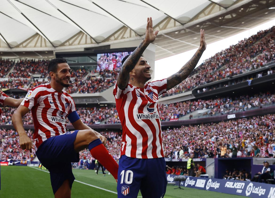 Ángel Correa, figura ante Girona. Foto: Reuters.