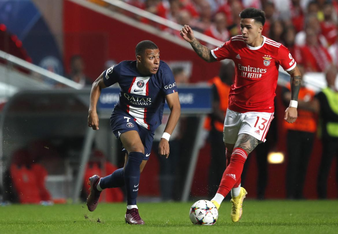 PSG vs. Benfica, Champions League, Reuters