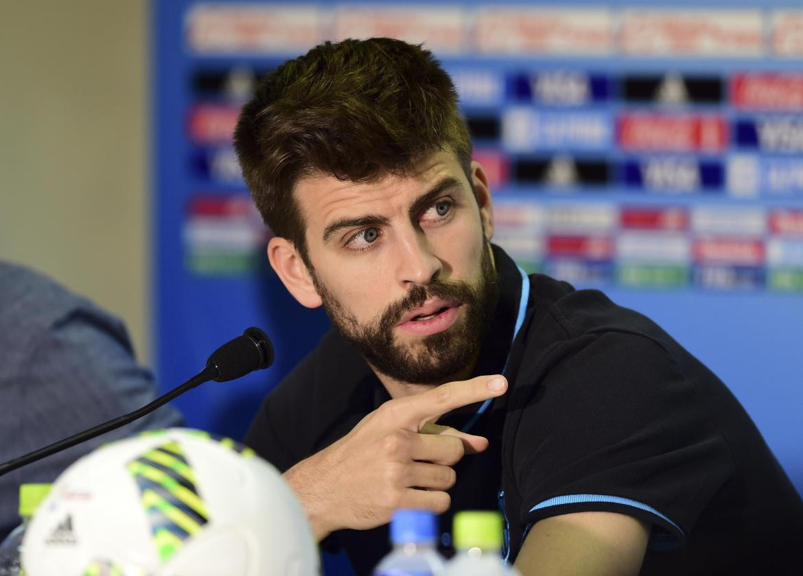 Gerard Piqué. Foto: NA.