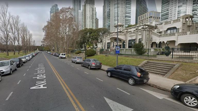 Lugar del accidente en Puerto Madero. Foto: Google Maps