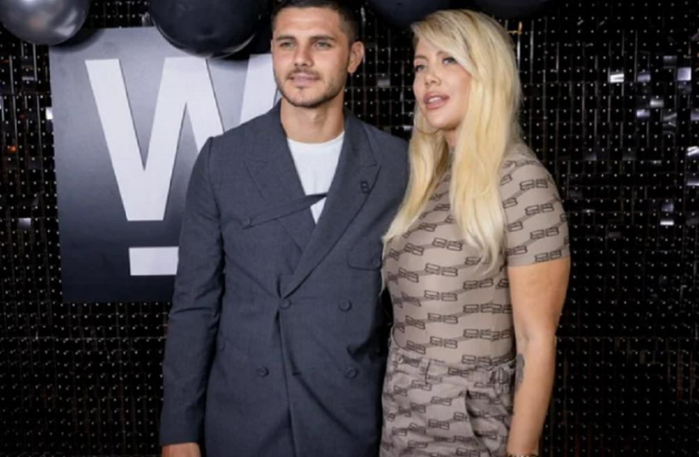 Wanda Nara y Mauro Icardi. Foto: NA.