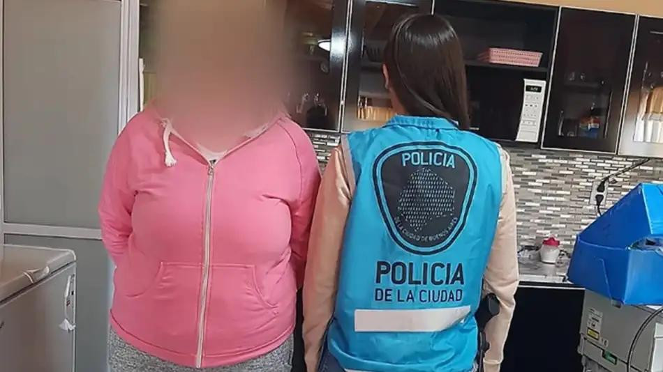 Cayó la viuda de Palermo. Foto: Policía de la Ciudad.