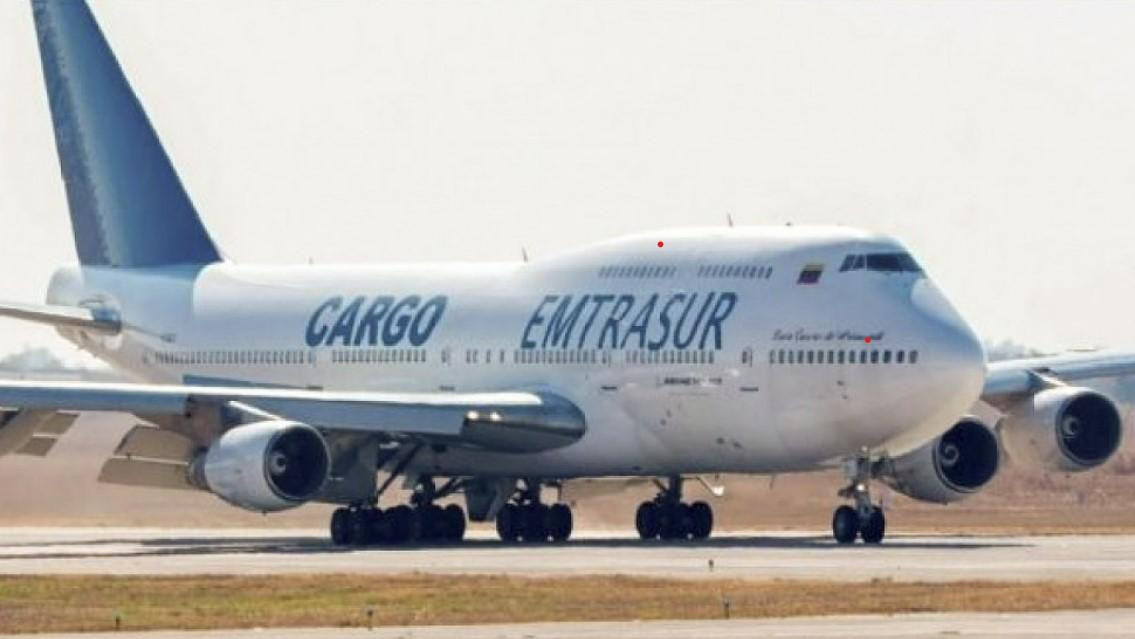 avión venezolano Foto NA