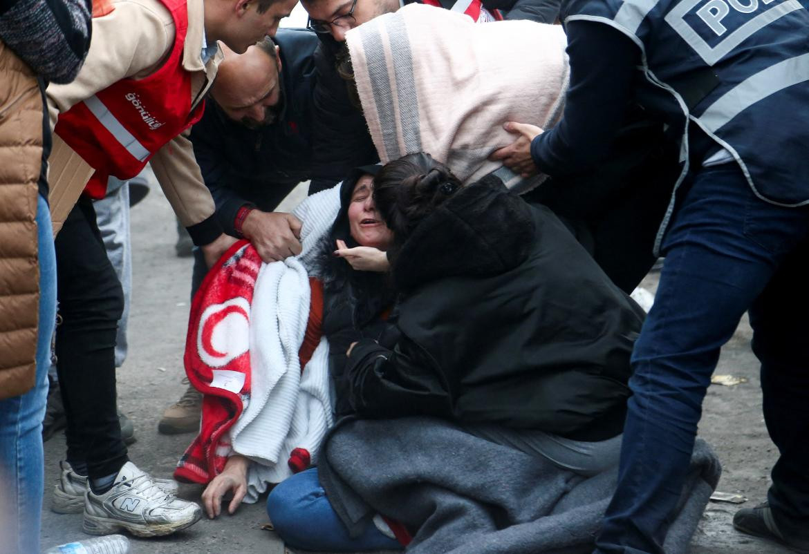 Explosión de mina en Turquía. Foto: REUTERS.