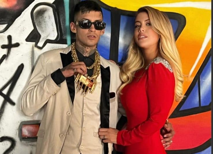 Wanda Nara y L-Gante en el nuevo videoclip_Instagram/rodrigomesina