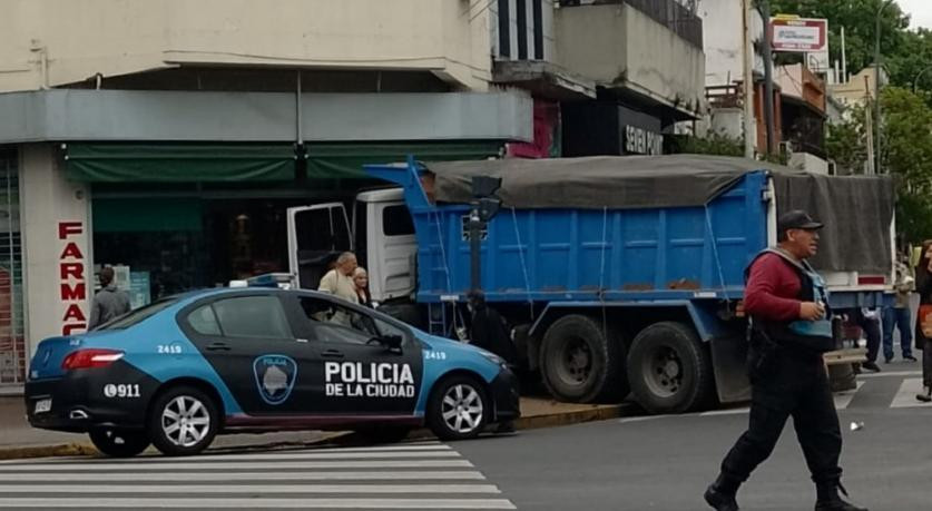 Choque en Villa Devoto. Foto: NA