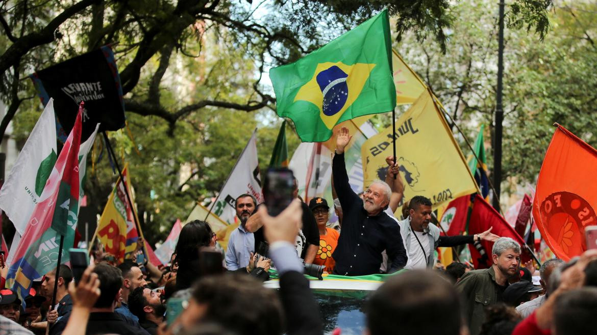 Lula, elecciones en Brasil. Foto: NA