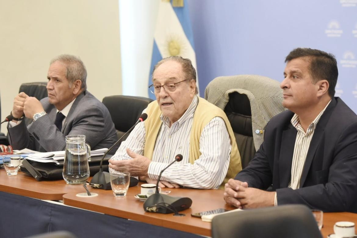 Debate en comisión del Presupuesto 2023. Foto: Telam.