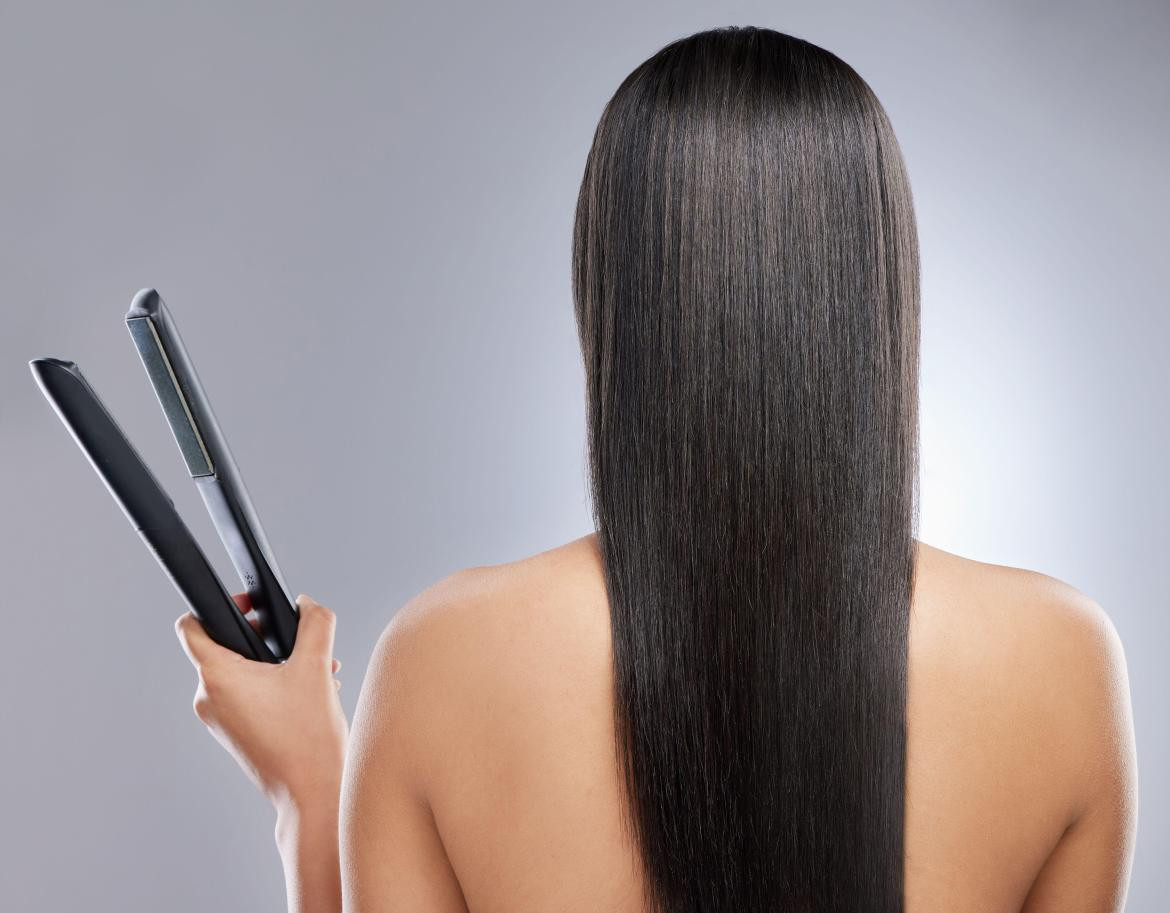 cabello plancha belleza Foto Alamy Reuters