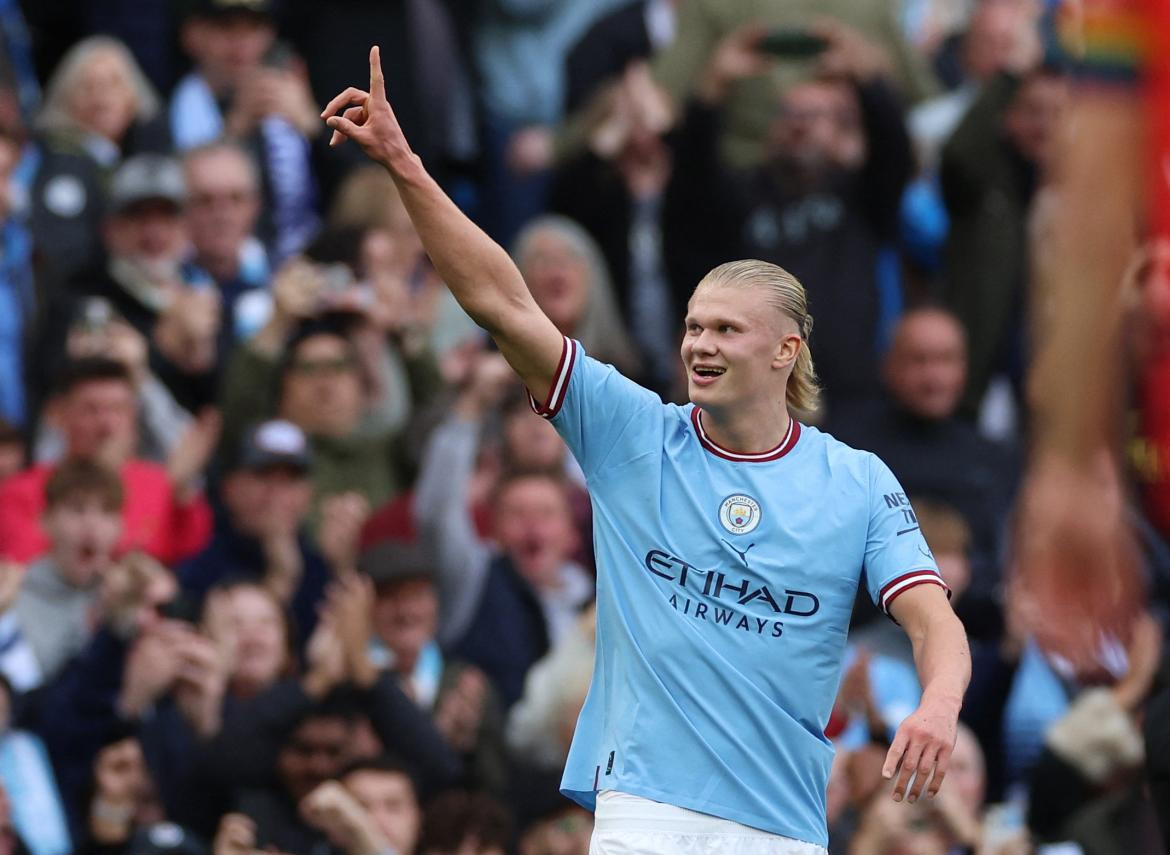 Haaland, Manchester City. Foto: REUTERS