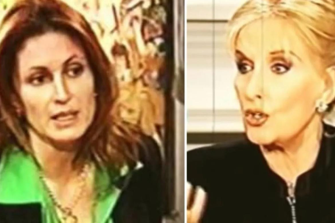 Silvana Suárez y Mirtha Legrand. Foto: captura de video.