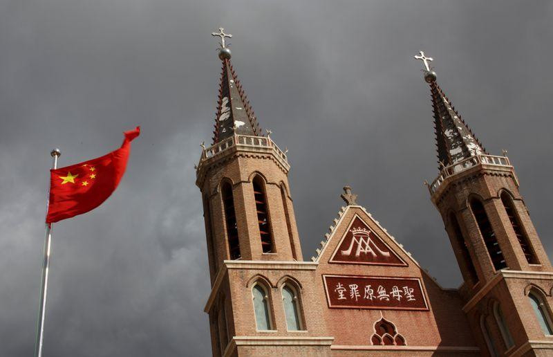 Complejo de la iglesia católica de Nuestra Señora de China. Foto: REUTERS