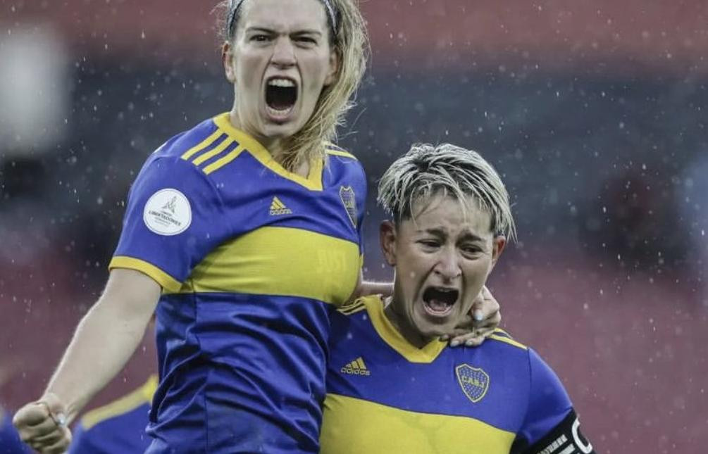 Boca, Copa Libertadores femenina. Foto: Twitter @la12tuittera