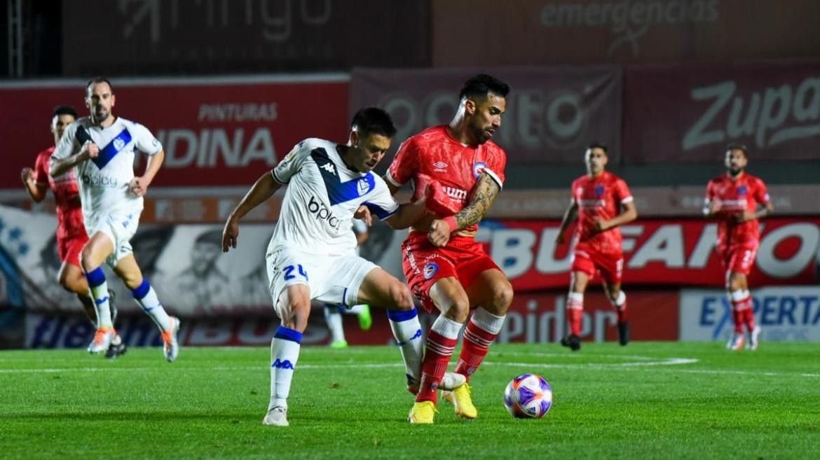 Argentinos Juniors vs Vélez. Foto: Twitter @nexogol