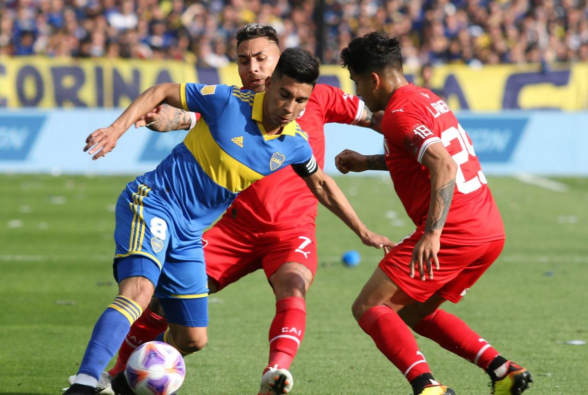 Boca vs. Independiente. Foto: NA