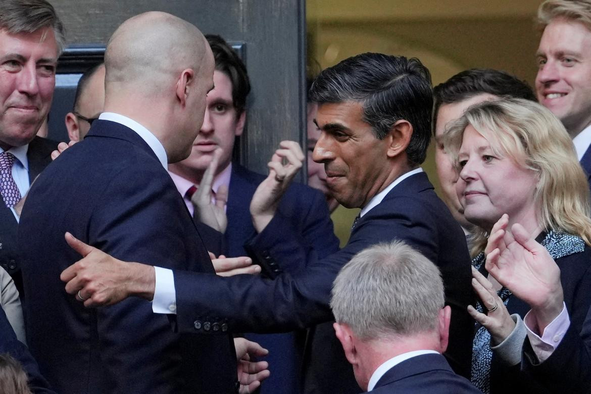 Rishi Sunak, Primer Ministro Británico. Foto: Reuters.