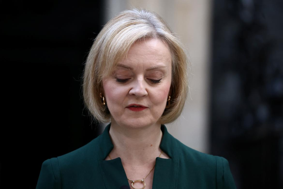 Último discurso de Liz Truss en Downing Street_Reuters