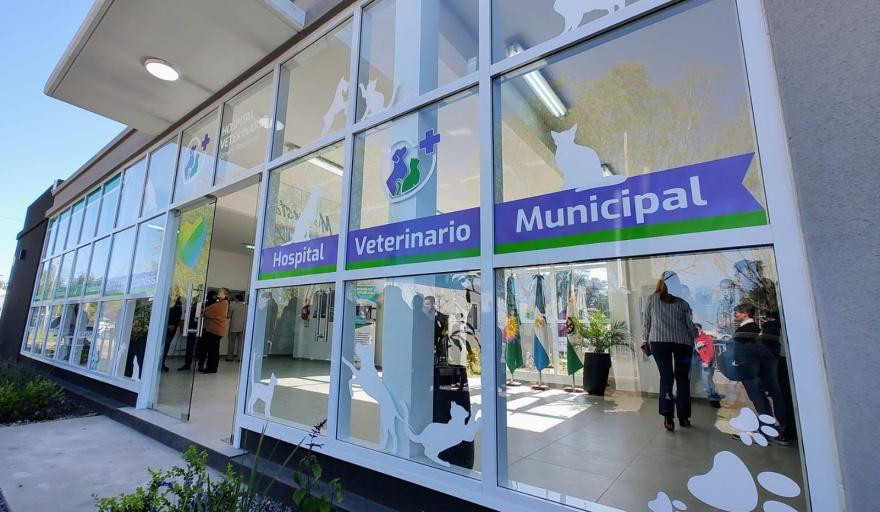 Hospital veterinario de General Rodríguez. Foto: Twitter @SenasaAR