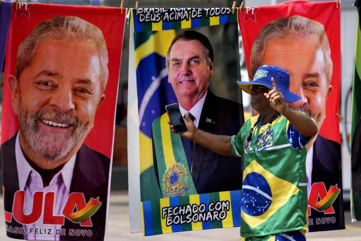 Lula y Jair Bolsonaro, elecciones en Brasil. Foto: REUTERS