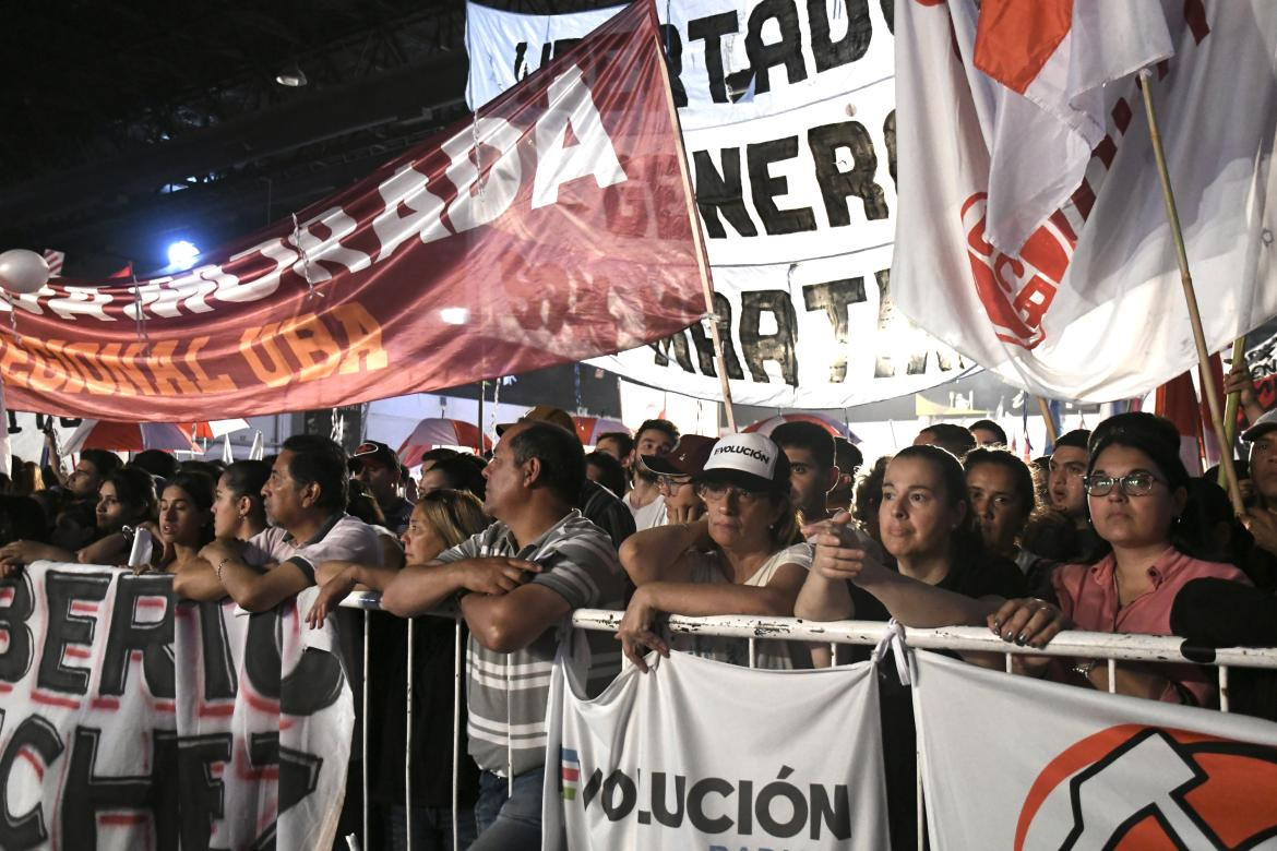 Acto de la UCR. Foto: Télam